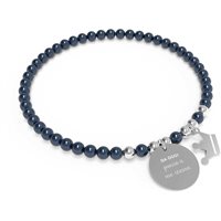 Bracciale 10 Buoni Propositi Donna Bon Bon in Acciaio B5101/BL - B5101/BL